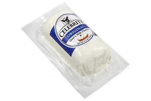 Celebrity Soft Unripened Goats Milk Cheese 300G