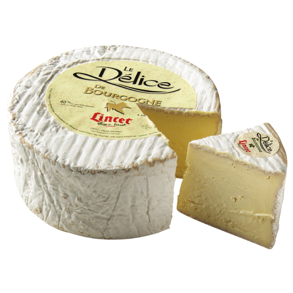 Lincet Delice De Bourgogne Cheese 0.5lb