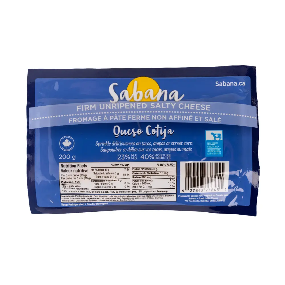 Sabana Queso Cotija 200G