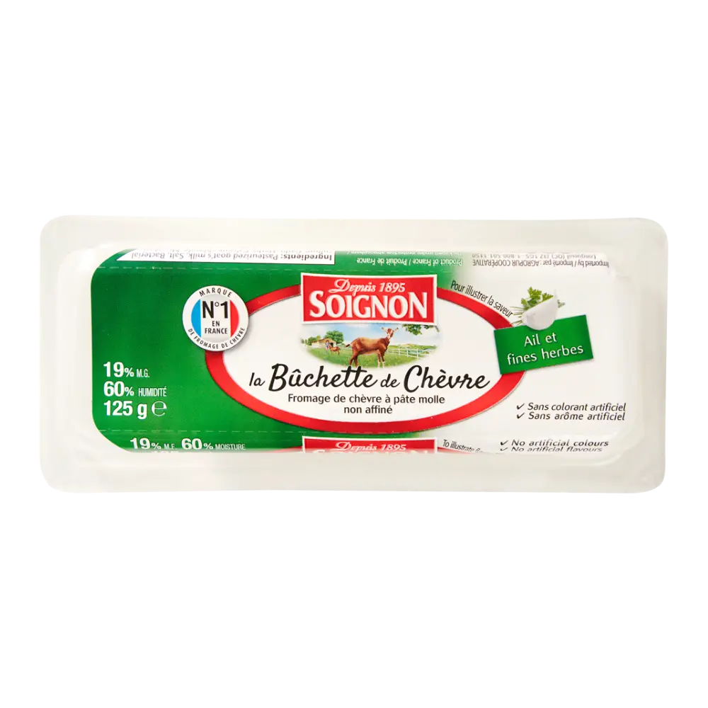 Soignon  Herb And Garlic Goat Cheese 140G