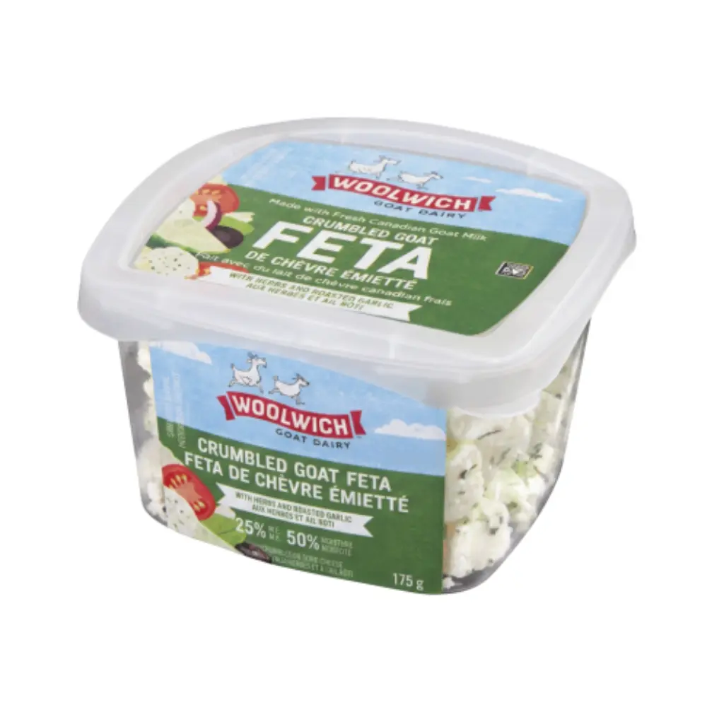 Woolwich Garlic And Herb Crumble Feta 175G