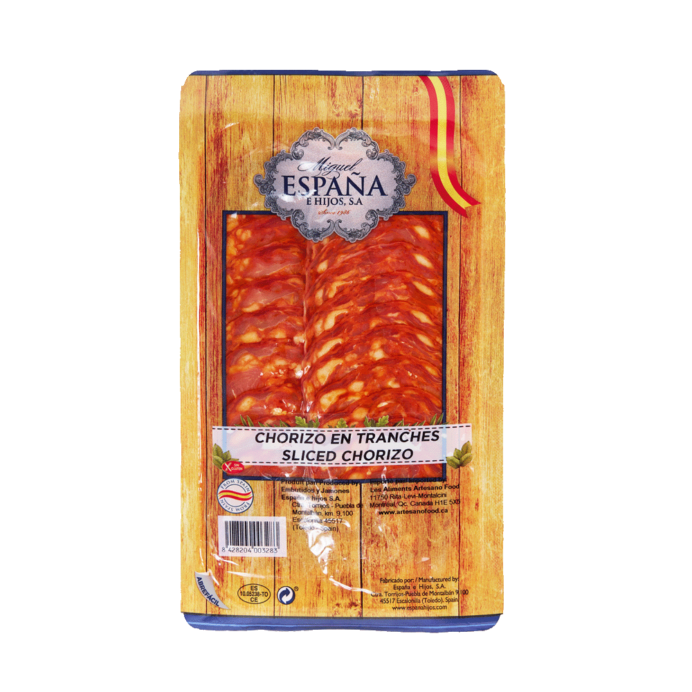 Espana Sliced Chorizo Extra 75G