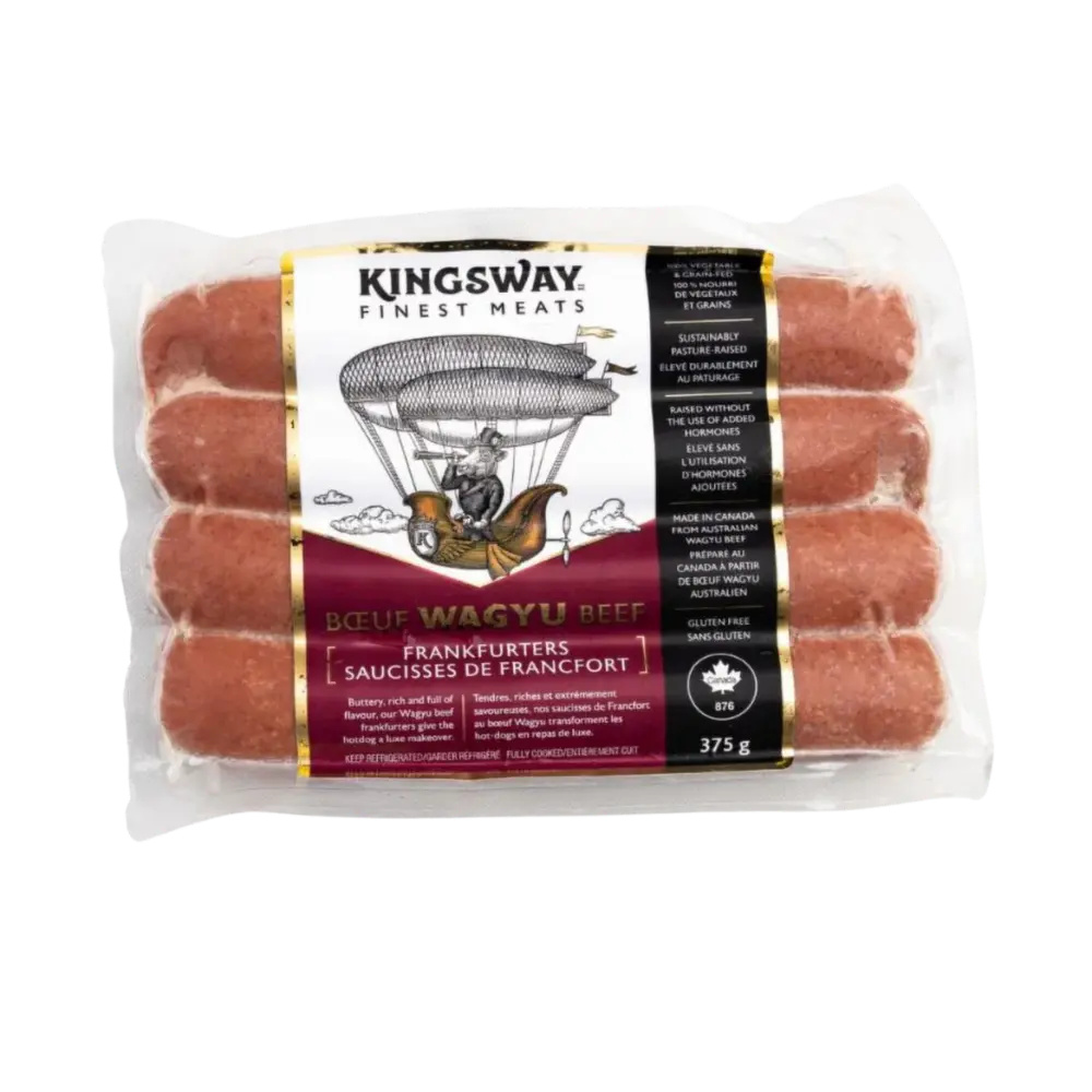 Kingsway Wagyu Beef Frankfurter 375g