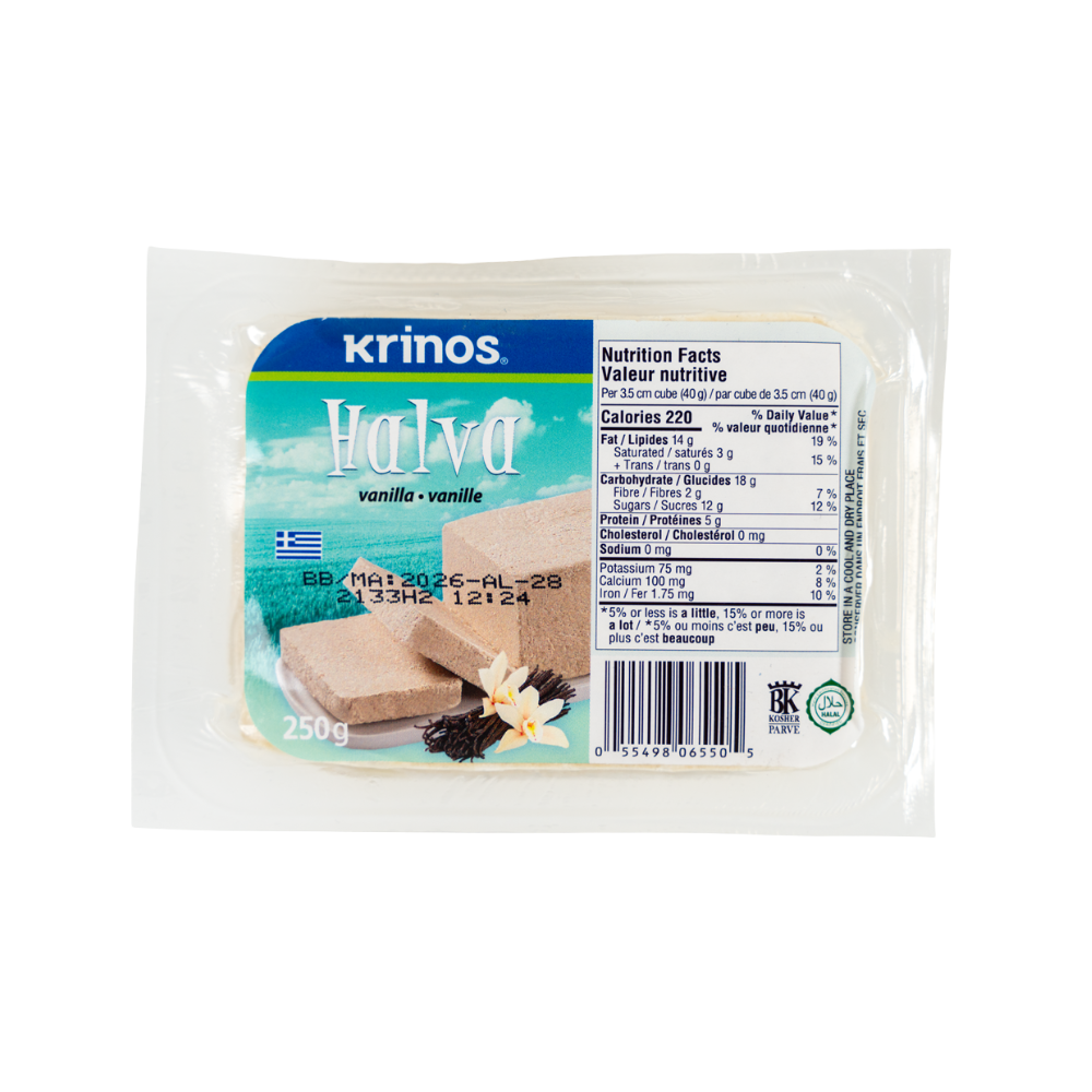 Krinos Vanilla Halva 250G