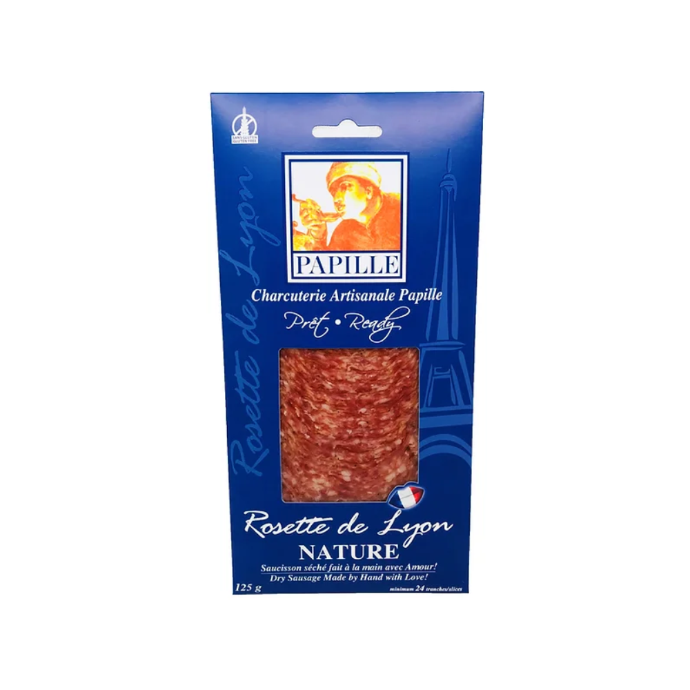 Papille Sliced Rosette De Lyon Sausage 125G