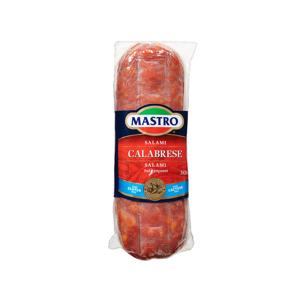 Pusateri's Mastro Hot Calabrese Salami 0.25lb
