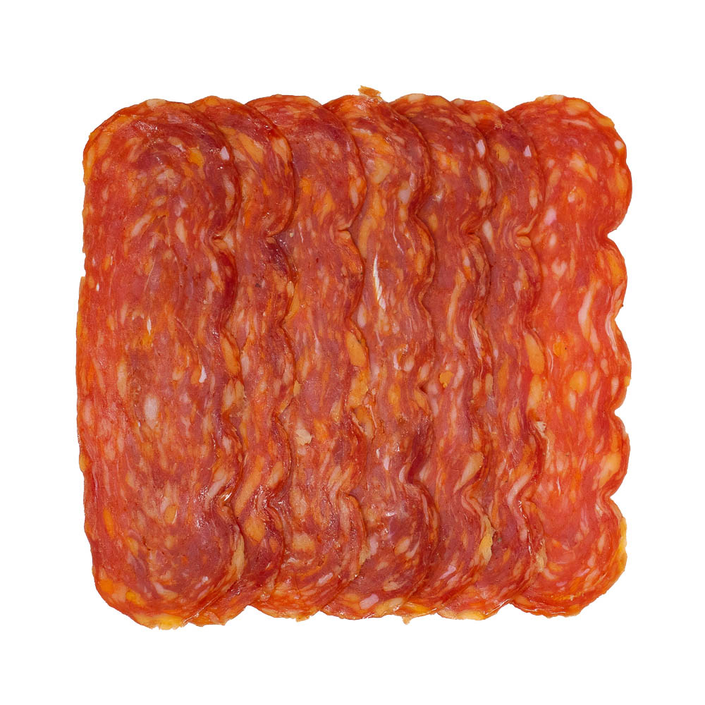 Pusateri's Mastro Hot Calabrese Salami Sliced 0.34lb