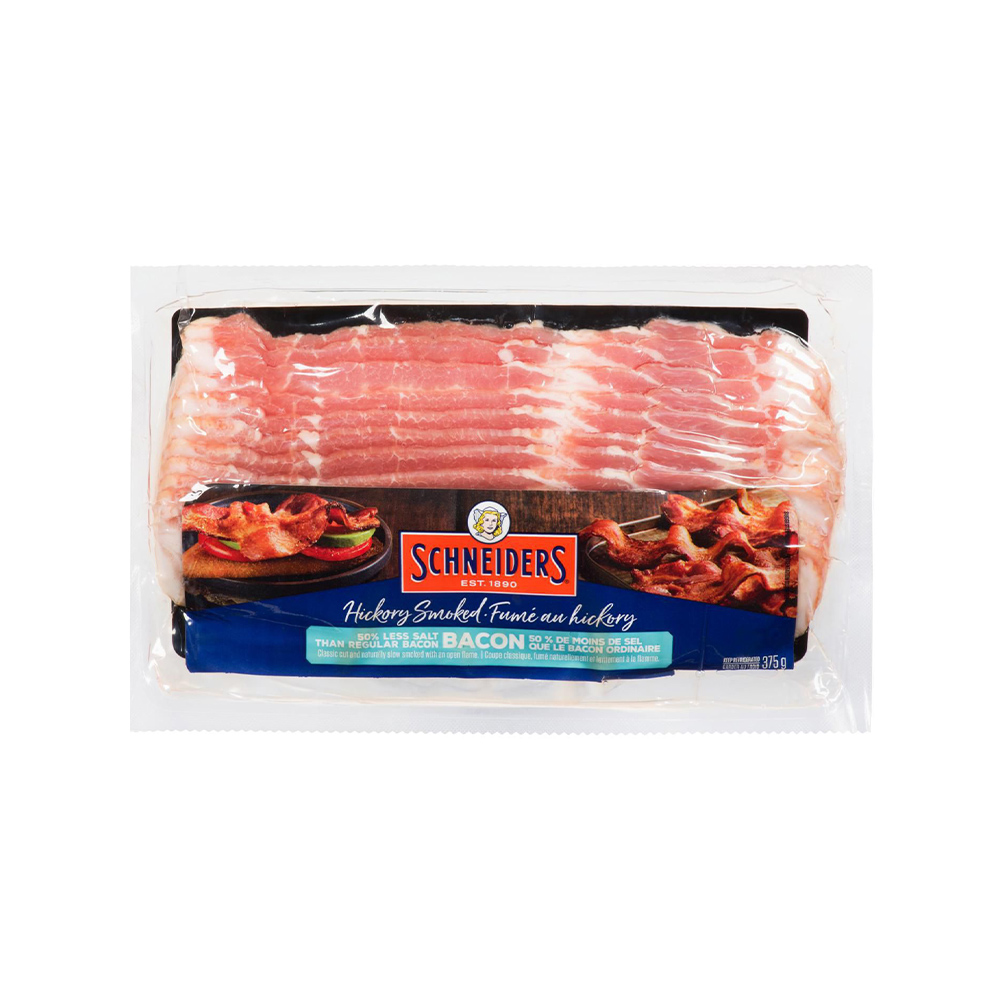 Schneiders Low Salt Bacon 375G