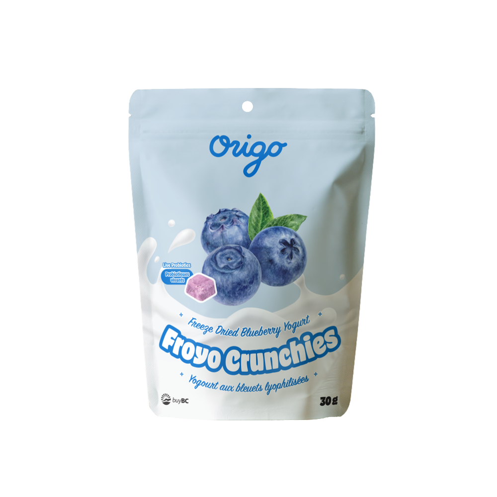 Origo Blueberry Froyo Crunchies 30G