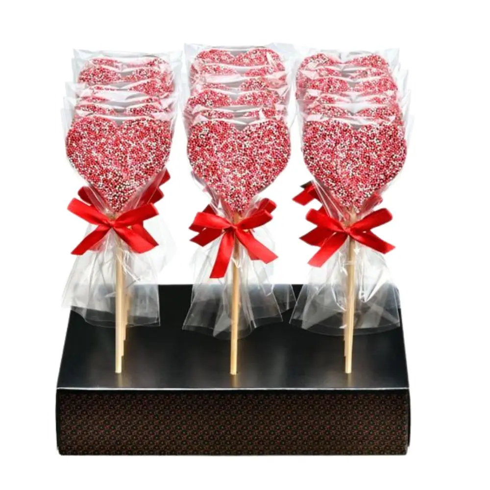 Van Ham Milk Chocolate Heart Lollipop 35G