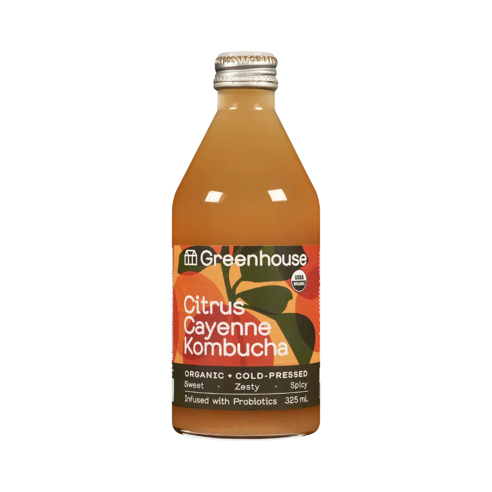 Greenhouse Citrus Cayenne Kombucha 325ml