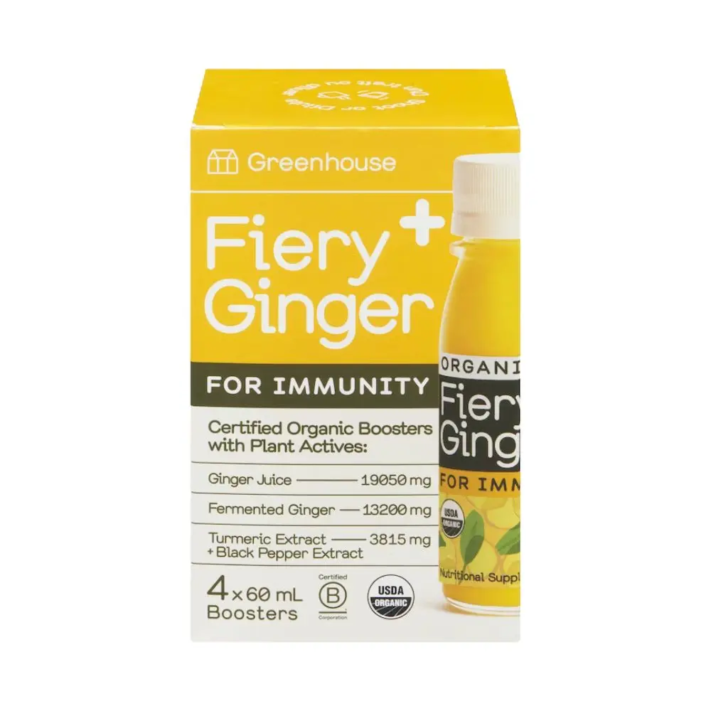 Greenhouse Fiery Ginger 4x60ml
