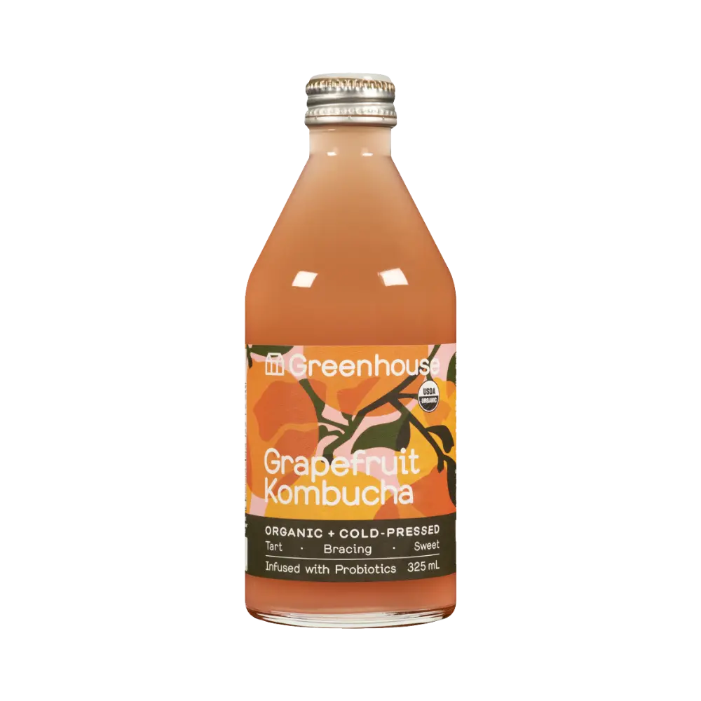 Greenhouse Grapefruit Kombucha 325ml