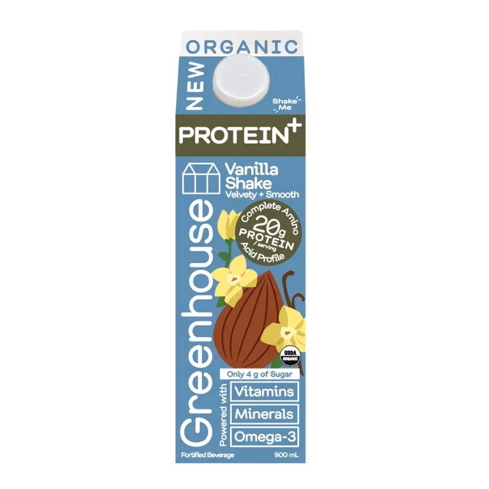 Greenhouse Vanilla Protein Shake 900ml