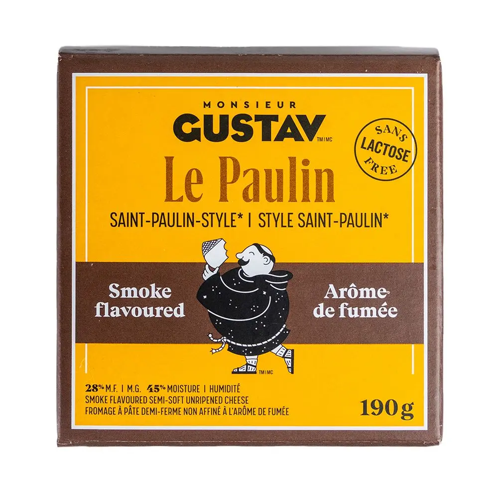 Monsieur Gustav  Le Paulin Smoked Cheese 190G
