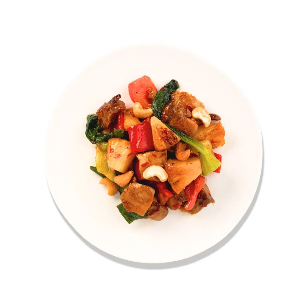 Sweet and Spicy Cashew Chicken 1Lb