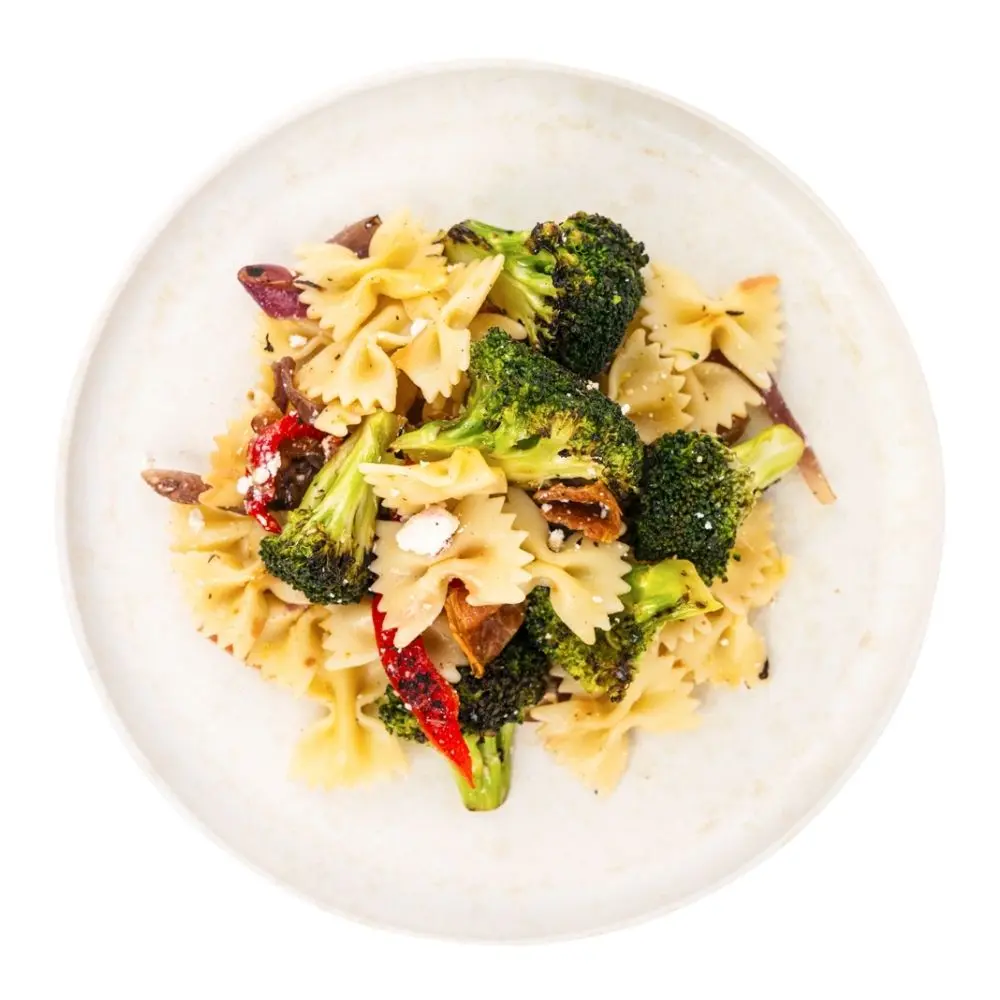 Roast Broccoli And Bacon Bowties 1Lb