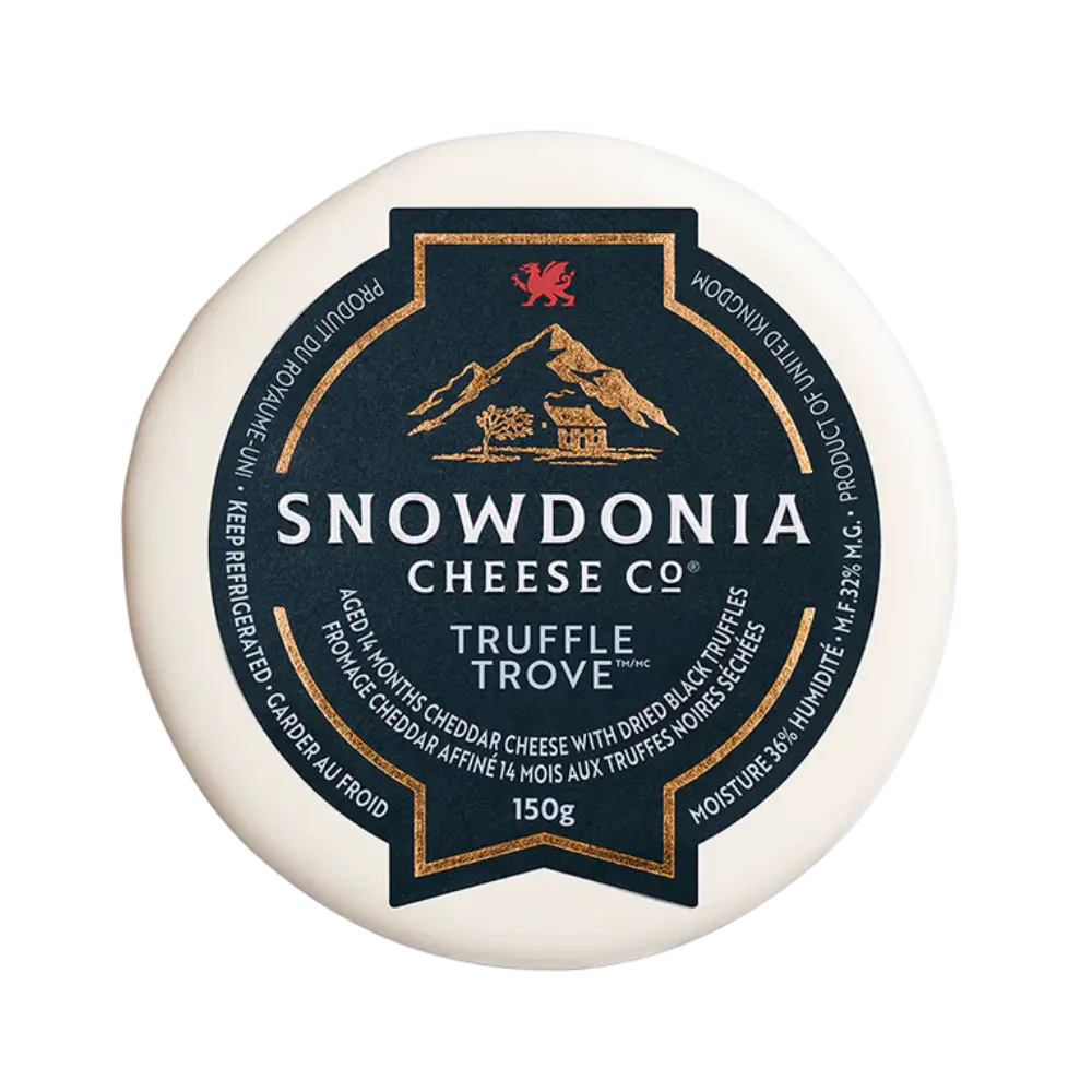 Snowdonia  Truffle Trove Cheddar Cheese 150G