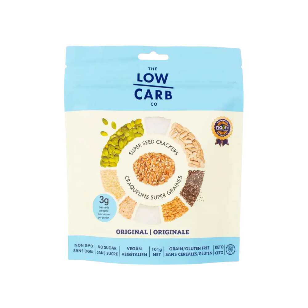 The Low Carb Co. Original Super Seed Crackers 101G
