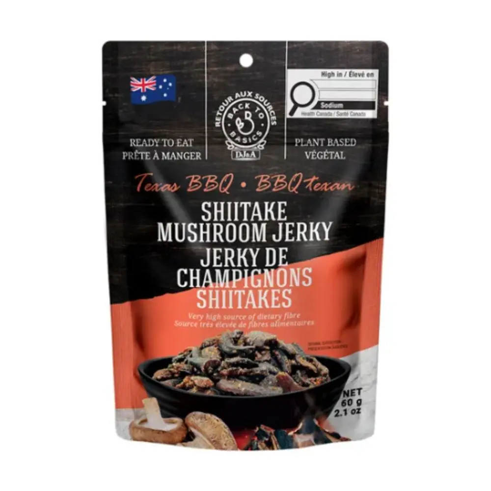 Dj&A Texas Bq Shiitake Jerky 60G