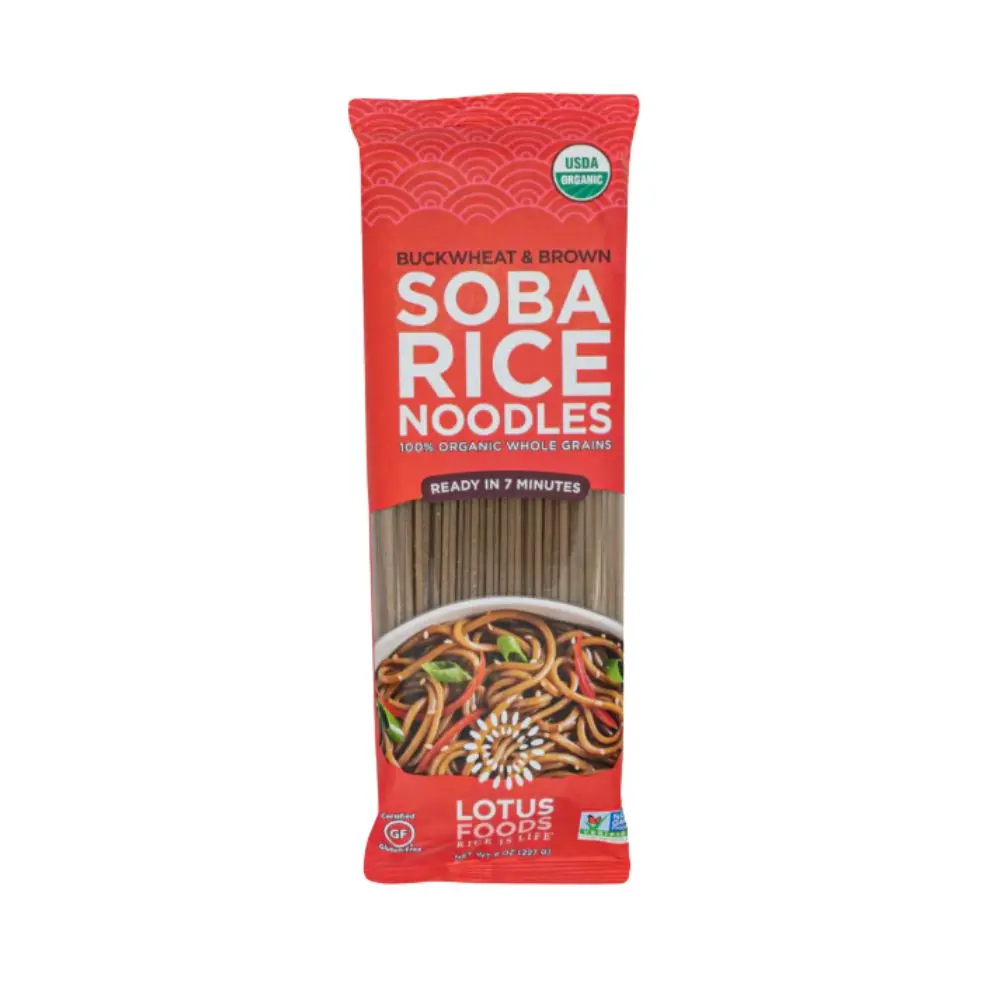 Lotus Foods Organic Soba Buckwheat & Brown 227G