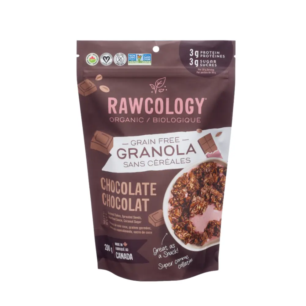 Rawcology Chocolate Raw Crunch Granola 200G