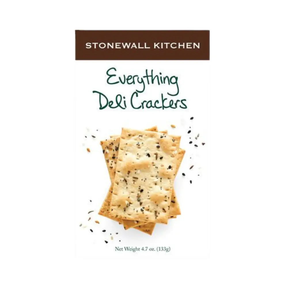 Stonewall Kitchen Everything Crackers 133G