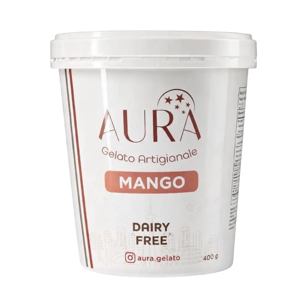 Aura Gelato Artigianale  Mango Sorbet 400G