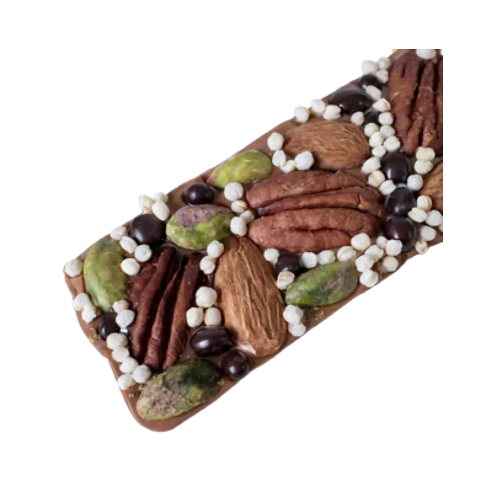 Cheeky Mama Chocolate Co. Triple Nut Milk Chocolate Bark 55G