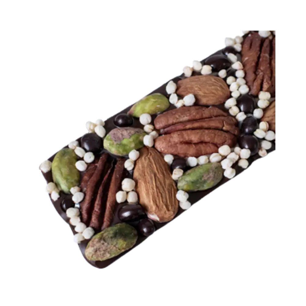 Cheeky Mama Chocolate Co. Triple Nut Dark Chocolate Bark 55G