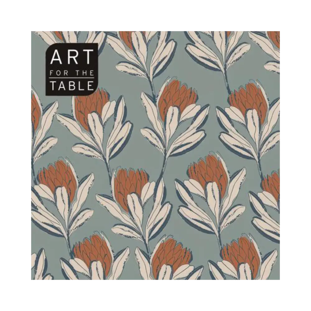 Art For The Table Protea 13In Napkins 20Pc
