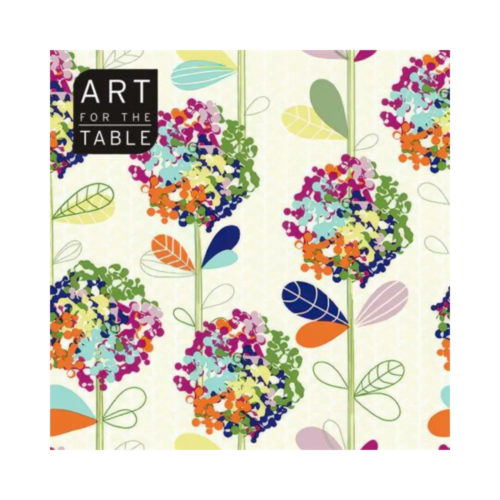 Art For The Table Hydrangea 13In Napkins 20Pc