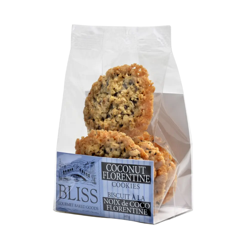 Bliss Coconut Florentine Cookies 145G