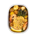 Almond Crusted Sole Dinner With Lemon Cream 454G