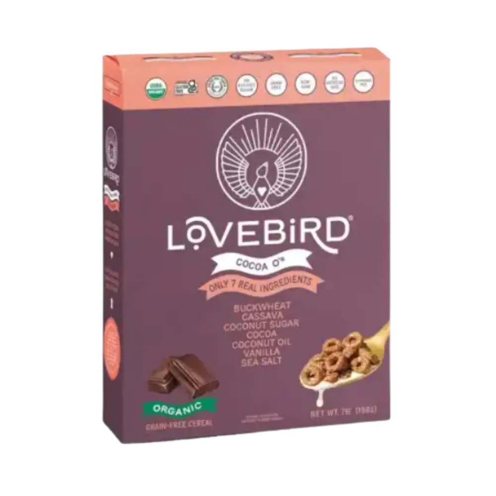 Lovebird Cocoa Grain-Free Cereal 198G