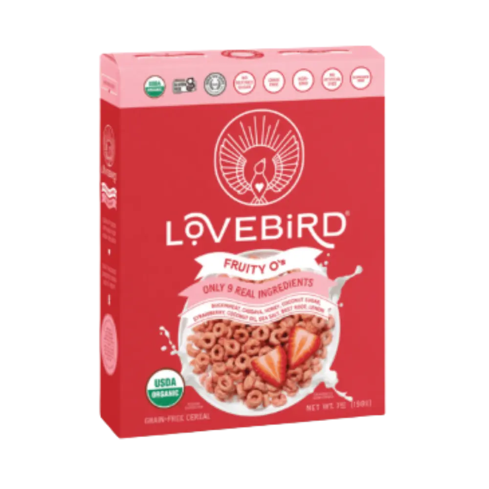 Lovebird Fruity Grain-Free Cereal 198G