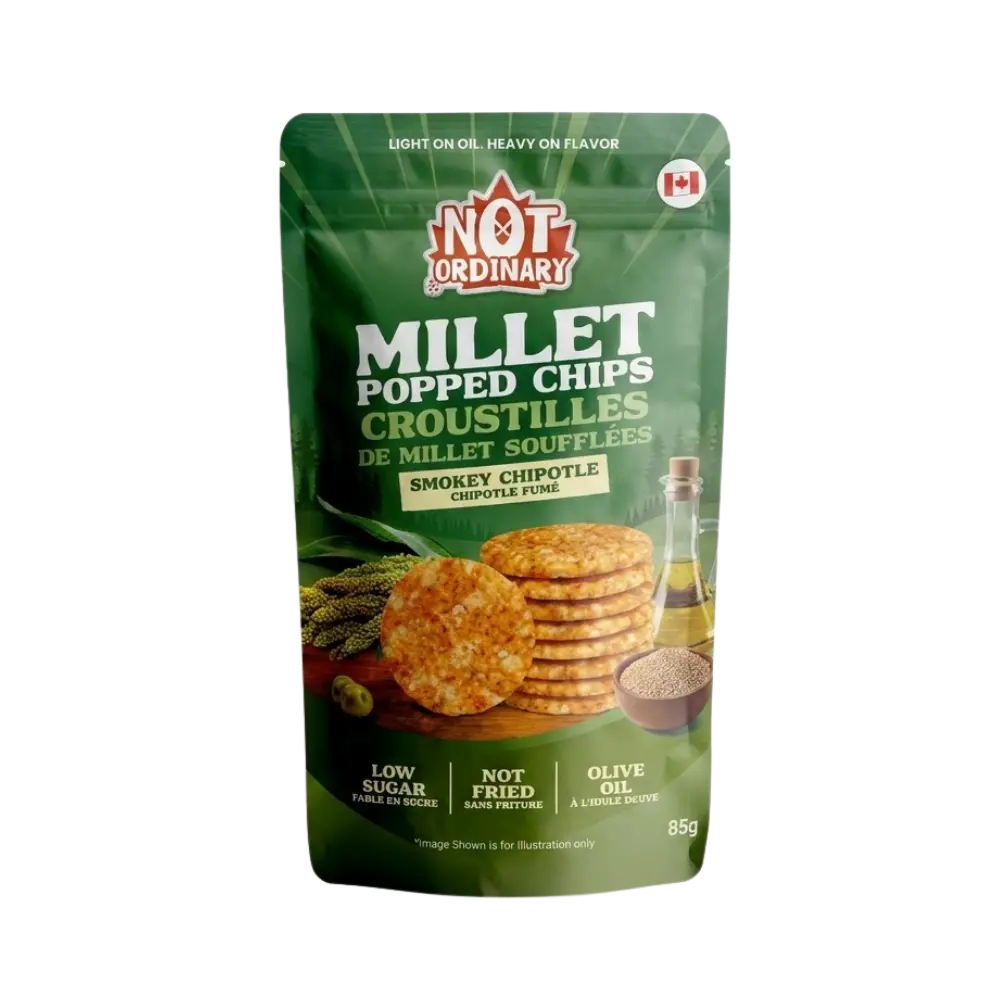 Not Ordinary Chips Smokey Chipotle Millet Chips 85G
