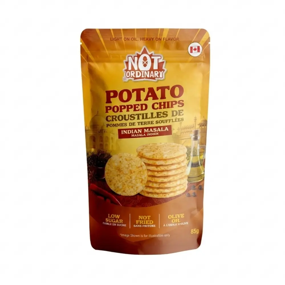 Not Ordinary Chips Indian Masala Potato Chips 85G