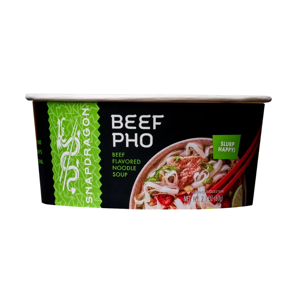 Snapdragon Beef Pho Noodle Bowls 60G