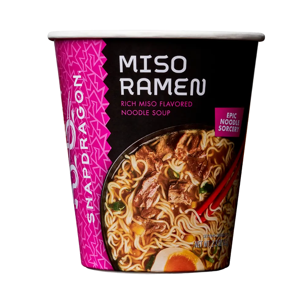 Snapdragon Miso Ramen Cups 63G