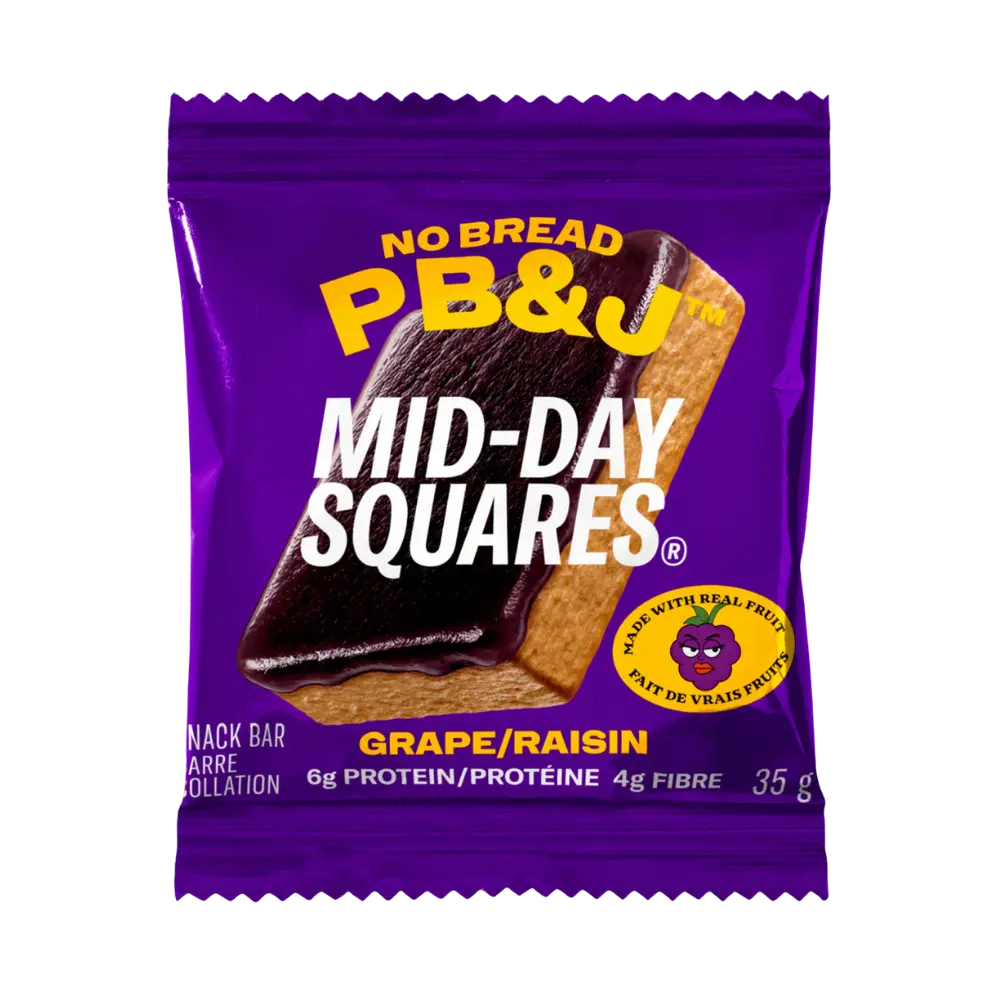 Mid-Day Square No Bread PB & J Grape 4Pk