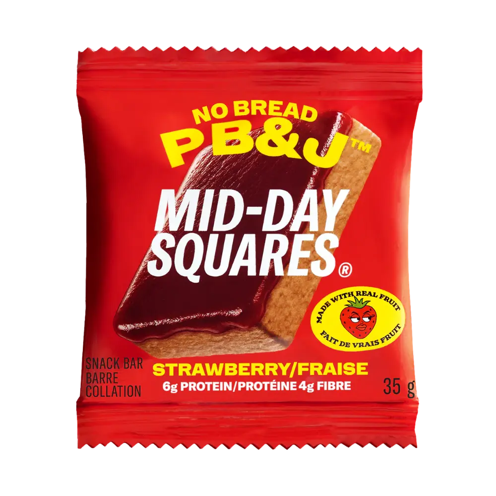 Mid-Day Square No Bread PB & J Strawberry 4Pk