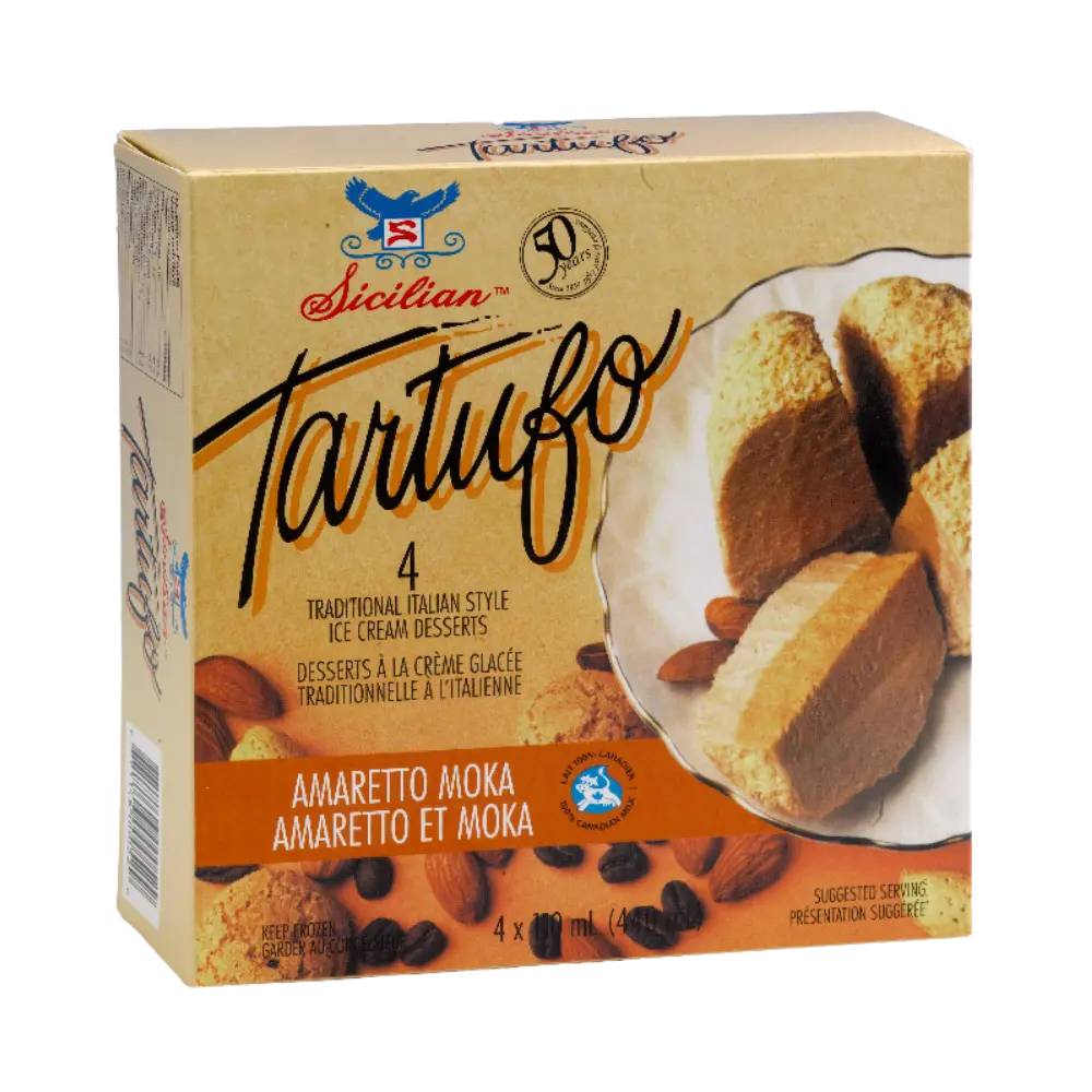 Sicilian Amaretto Tartufo 4pc