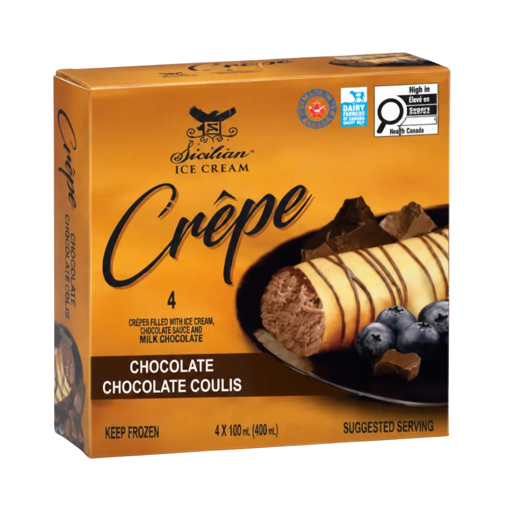 Sicilian Chocolate Crapes 12pc