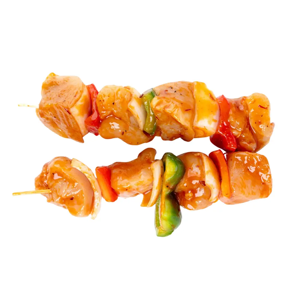 Chicken Kabob BBQ Style Packaged 1lb 
