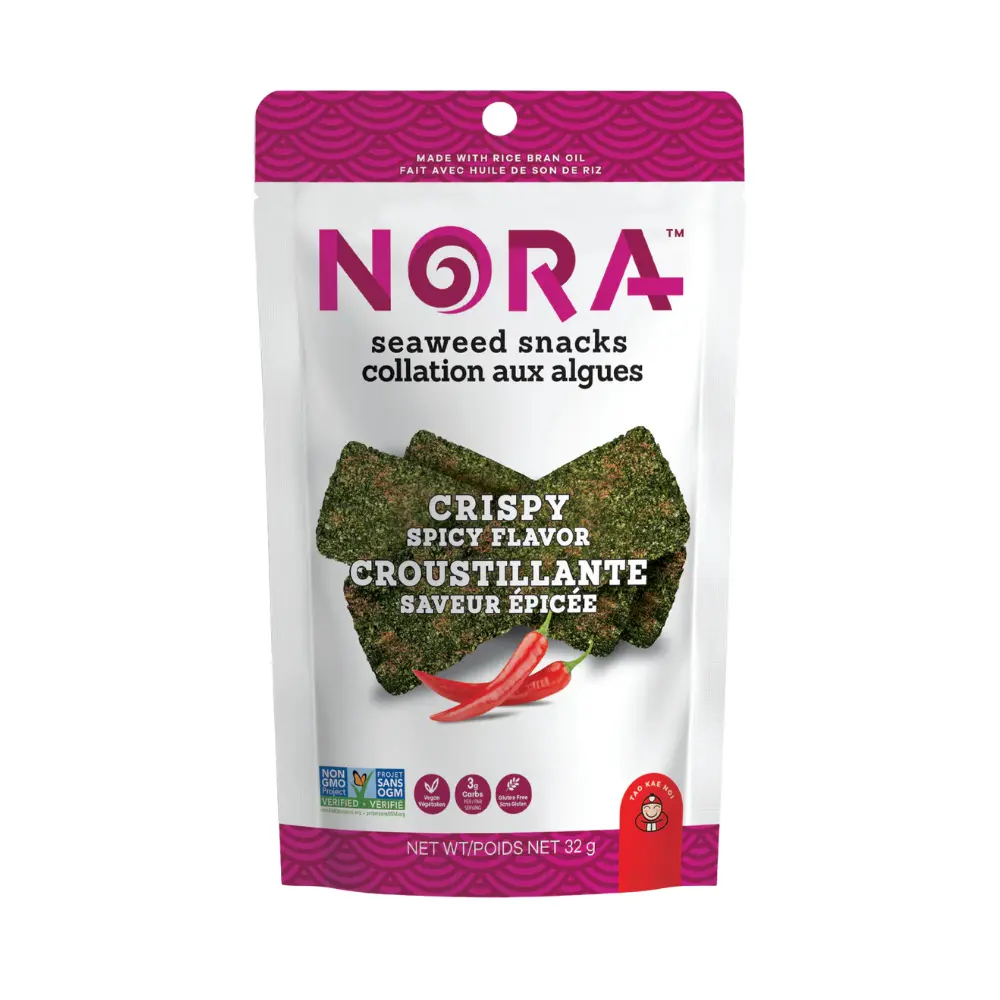 Nora Crispy Spicy Seaweed Snack 28G