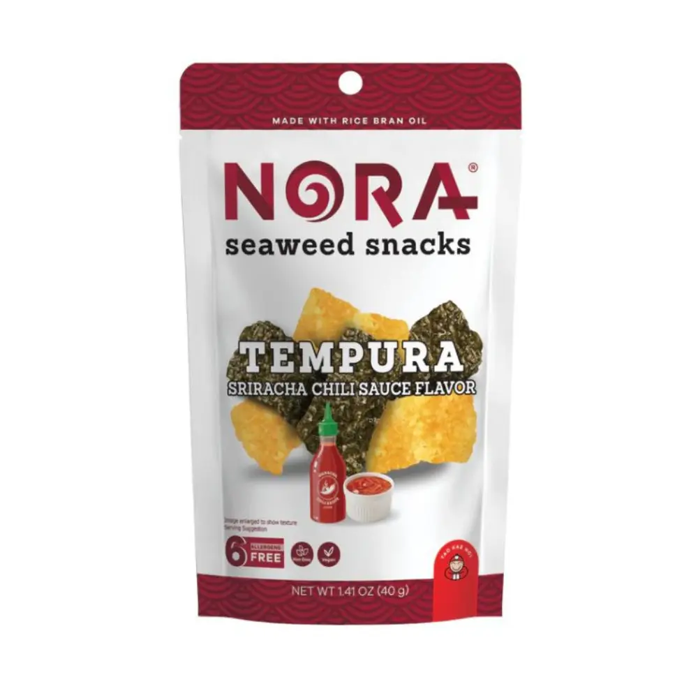 Nora Sriracha Tempura Seaweed Snack 40G