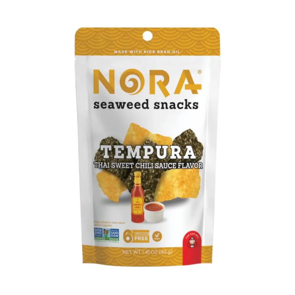 Nora Thai Sweet Chili Tempura Seaweed Snack 40G