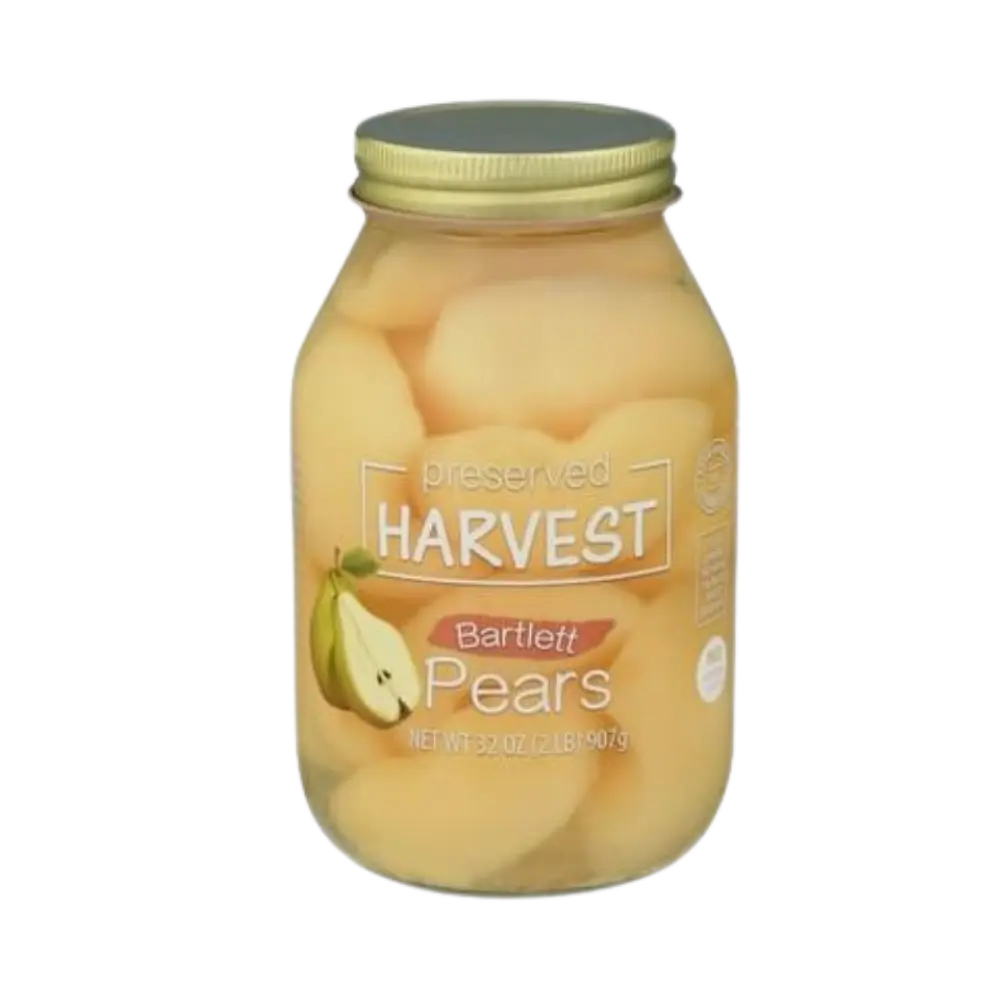 Preserved Harvest Bartlett Pears 32Oz