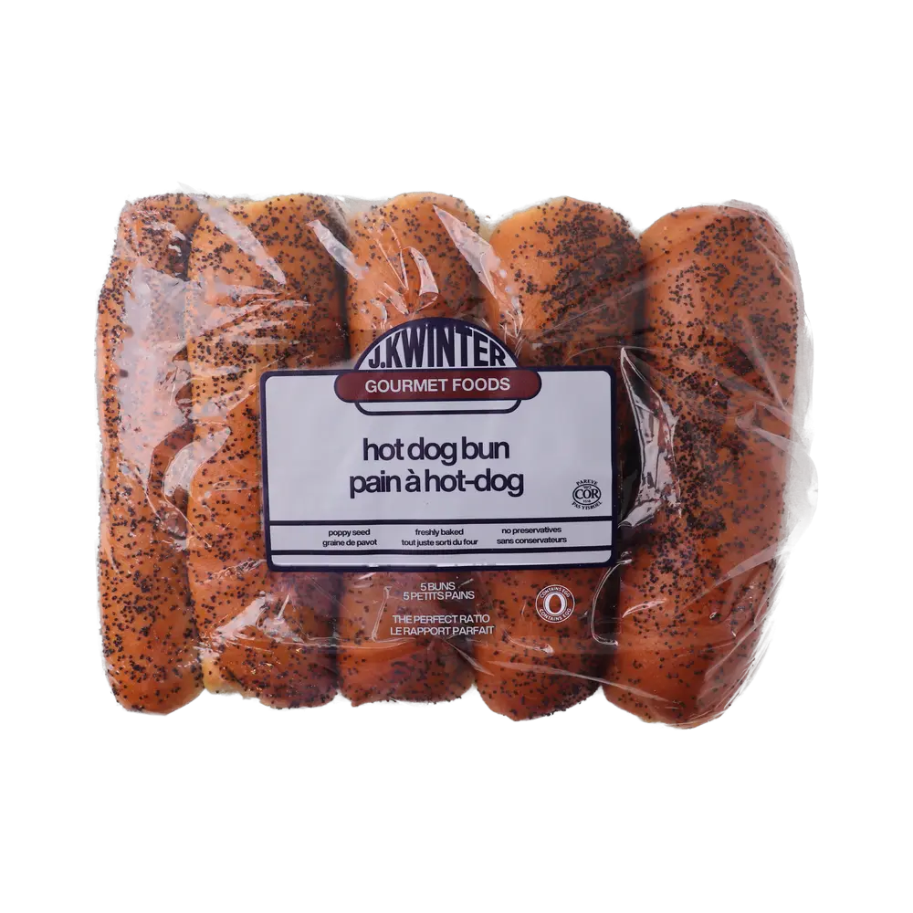 J. Kwinter Hot Dog Buns 5Pk 
